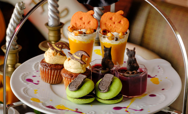 Q-pot CAFE.「“Happy Halloween”アフタヌーンティーセット」