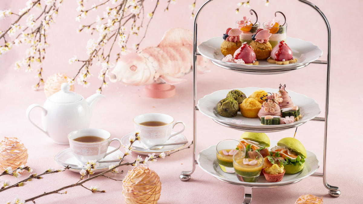 東京プリンスホテル「Spring Afternoon Tea」「和のアフタヌーンティー～香り豊かな嬉野茶とともに～」