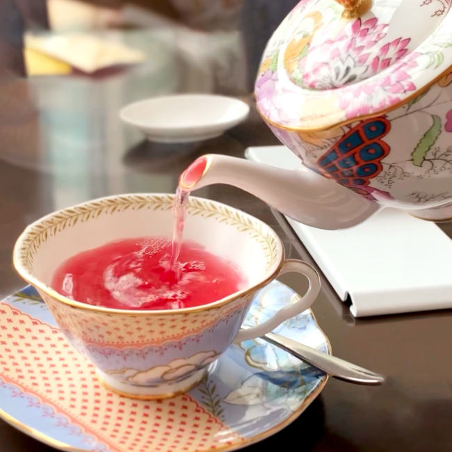 ザ ロイヤルパークホテル アイコニック 東京汐留　AFTERNOON TEA with “SIROCCO”「抹茶&ストロベリー」