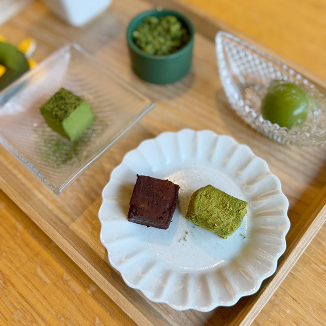 ANAインターコンチネンタルホテル東京　日本料理「雲海」　彩り膳＆和スイーツブッフェ　デザート