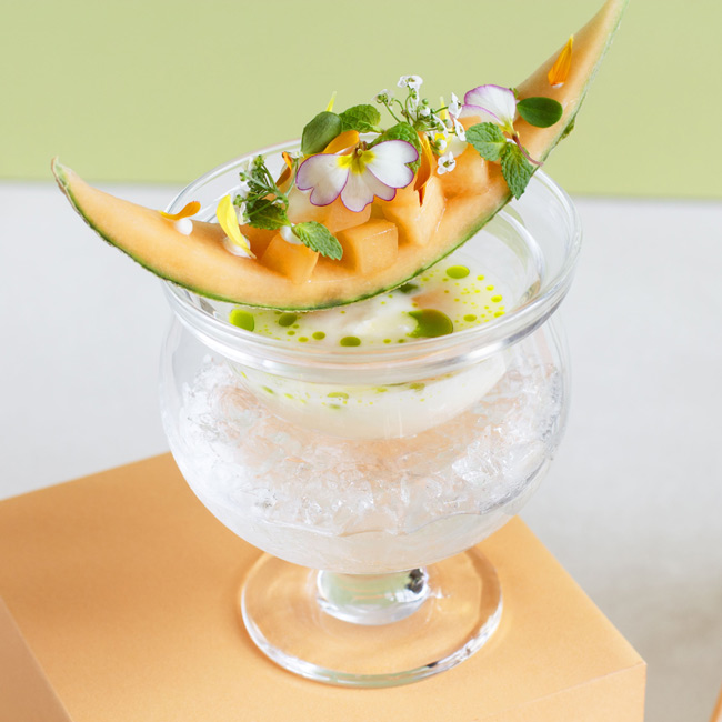 ウェスティンホテル大阪　アフタヌーンティー「Melon Special Afternoon Tea ～Melon is here！～」