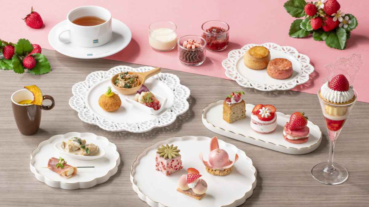 ヒルトン東京ベイ「Strawberry Afternoon Tea」