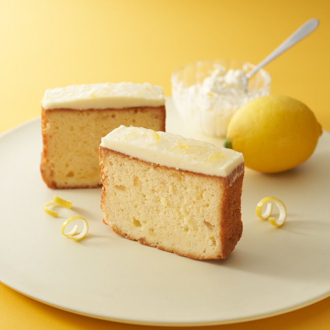 「レモンとクリームチーズのパウンドケーキ」385円