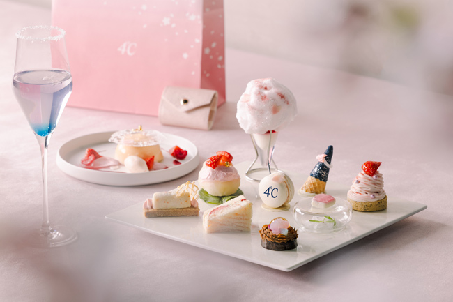 東京ベイ潮見プリンスホテル　アフタヌーンティー「４℃ SAKURA Collection × Afternoon Tea」