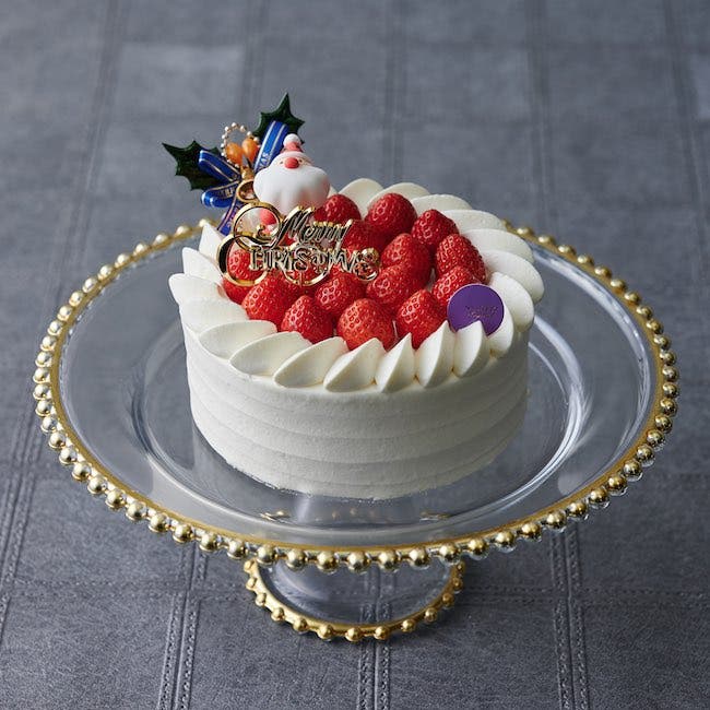 ふんわりスポンジの「生クリームのクリスマスショートケーキ」5184円／7776円
