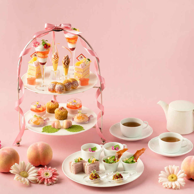 Lounge & Dining G「Peach PINK Afternoon Tea」