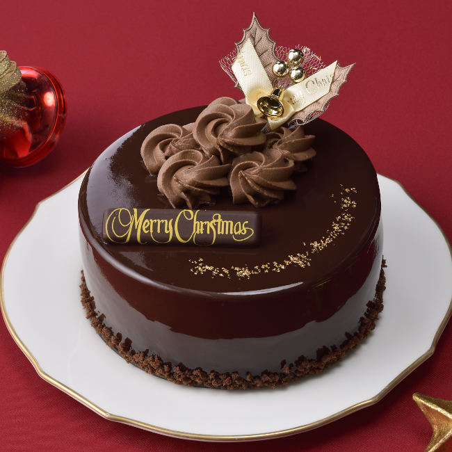 銀座コージーコーナーのクリスマスケーキ「ミロワールショコラ」