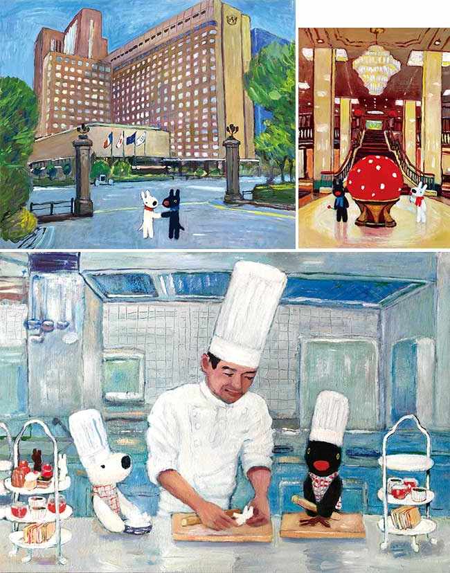 帝国ホテル 東京　リサとガスパールのアフタヌーンティー「旅“TABⅡ”PARIS-TOKYO」