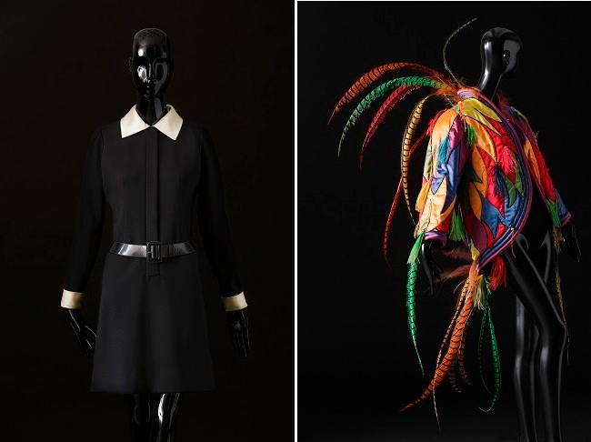左／セヴリーヌ・セリジーのドレス、右／ジャケット