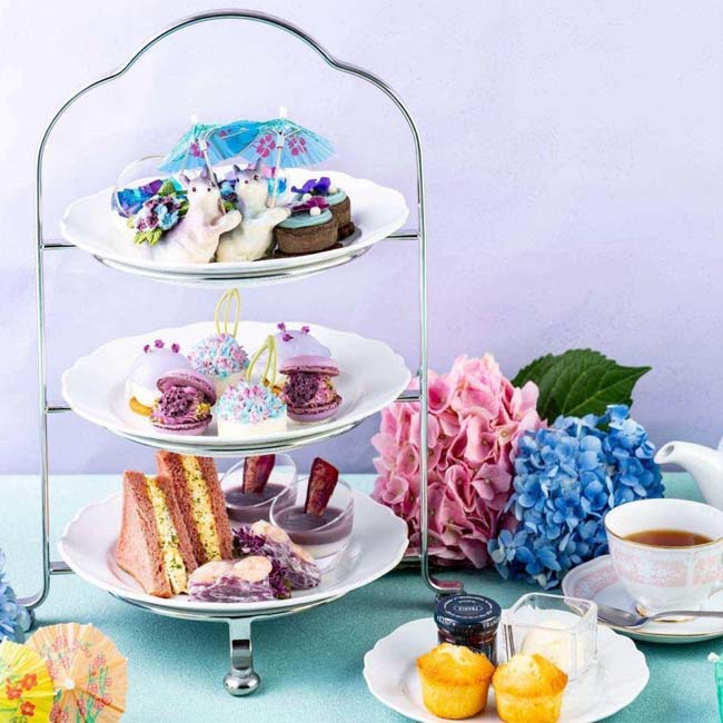 東京プリンスホテル（東京・御成門）梅雨の季節を彩るあじさいアフタヌーンティー