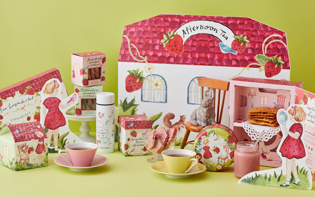 「Afternoon Tea」の春限定いちごギフト