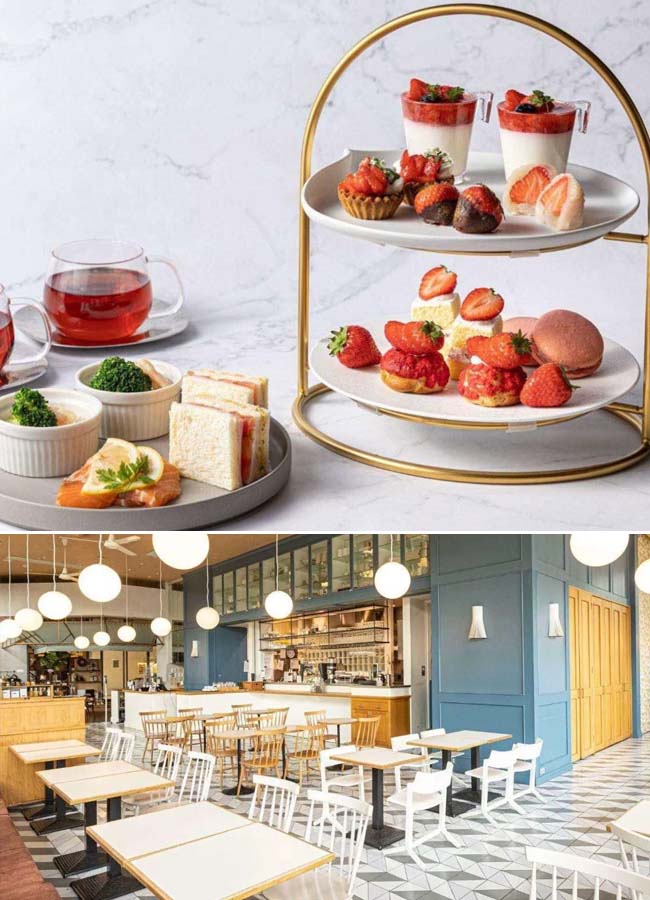 SOHOLM CAFE＋DINING「苺のアフタヌーンティー」