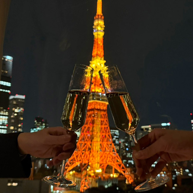 「ザ・プリンス パークタワー東京」のパノラミックコーナーキングルームNo.17