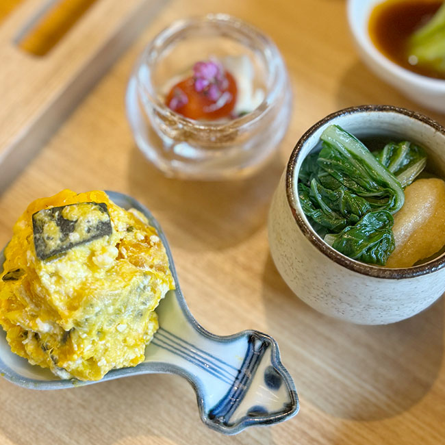 ANAインターコンチネンタルホテル東京　日本料理「雲海」　彩り膳＆和スイーツブッフェ　小鉢