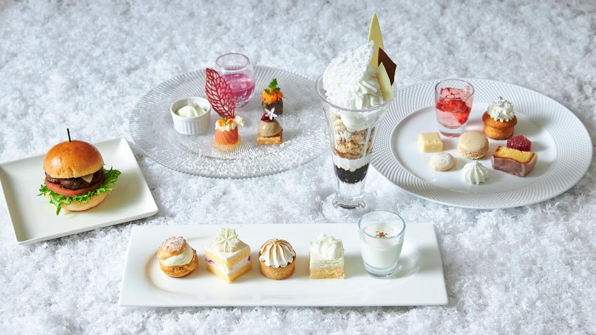 品川プリンスホテル「Pure White Sweets Fromage」アフタヌーンティースイーツコース