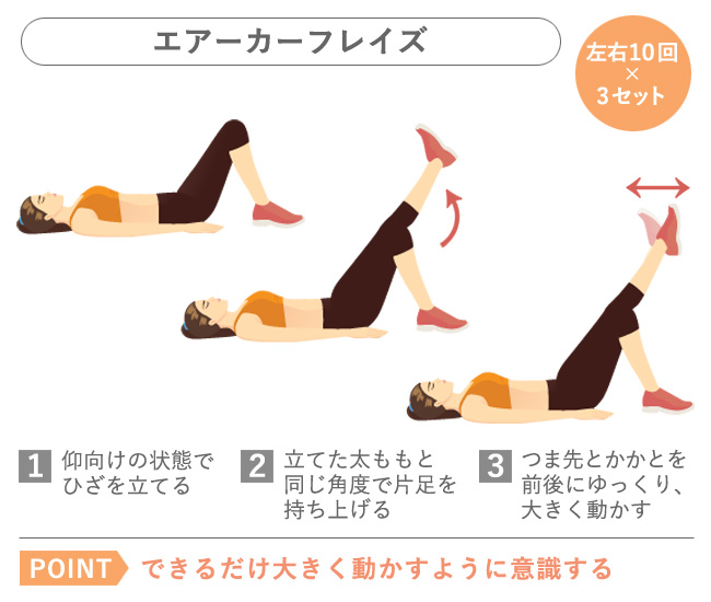エアーカーフレイズ