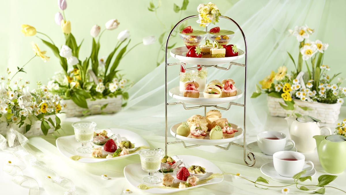 新宿プリンスホテル「Strawberry Afternoon Tea ～Spring Garden～」