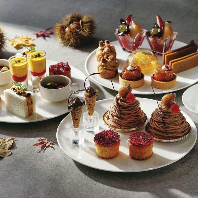 Lounge ＆ Dining G「Vegan Mont Blanc Afternoon Tea」