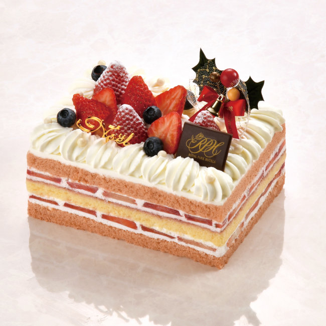 ロイヤルパークホテルのクリスマスケーキ「Christmas Shortcake（クリスマスショートケーキ）」