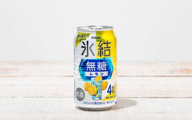 【4位】キリン 氷結 無糖 レモン Alc.4%