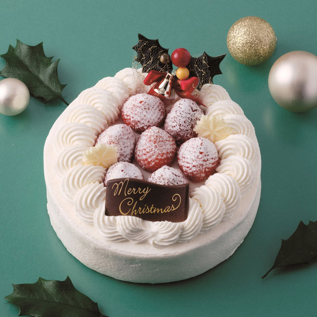 西武池袋本店のクリスマスケーキ2023「東京會舘／苺のクリスマスケーキ」