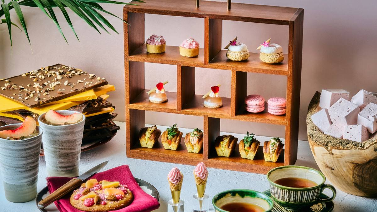 アンダーズ 東京「ピーチアフタヌーンティー」
