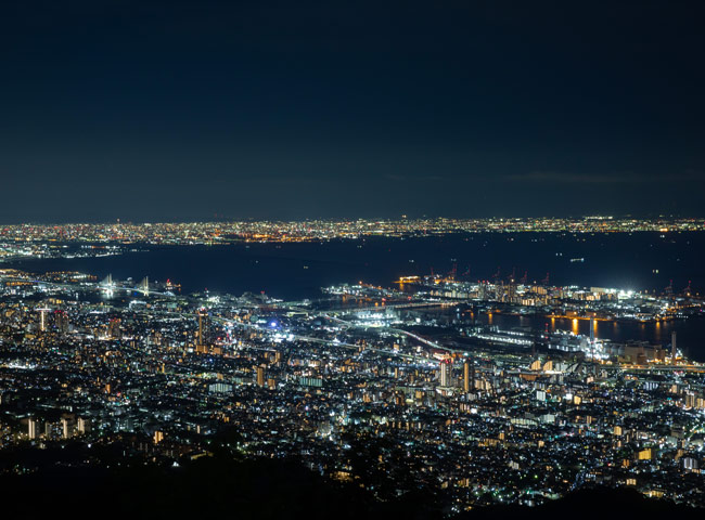 オズモール、旅行、兵庫県神戸市、摩耶山 掬星台