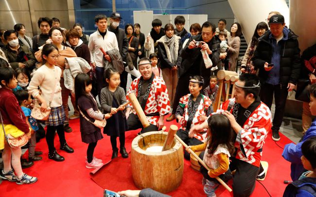 年始は東京国際フォーラムで日本文化体験