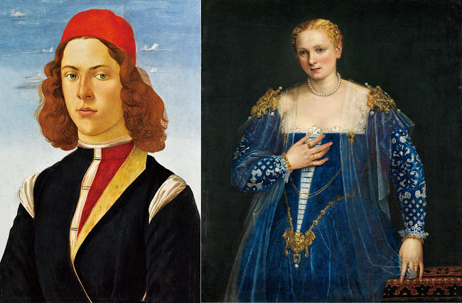 ルーヴル美術館展　肖像芸術《赤い縁なし帽をかぶった若い男性の肖像》《美しきナーニ》