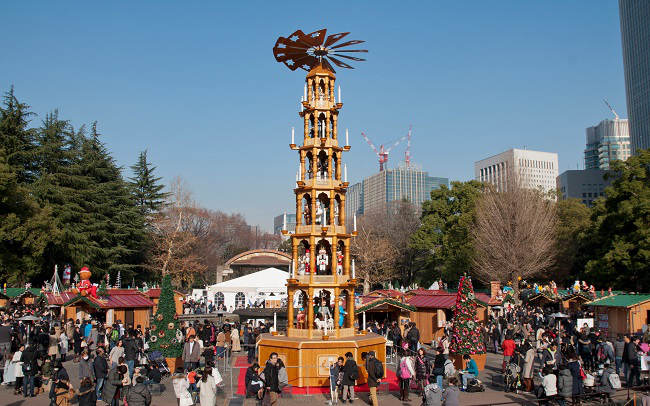 日比谷公園で東京クリスマスマーケット開催