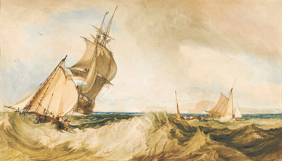 イギリス風景画の巨匠　ターナー　風景の詩　セント・オールバンズ・ヘッド沖