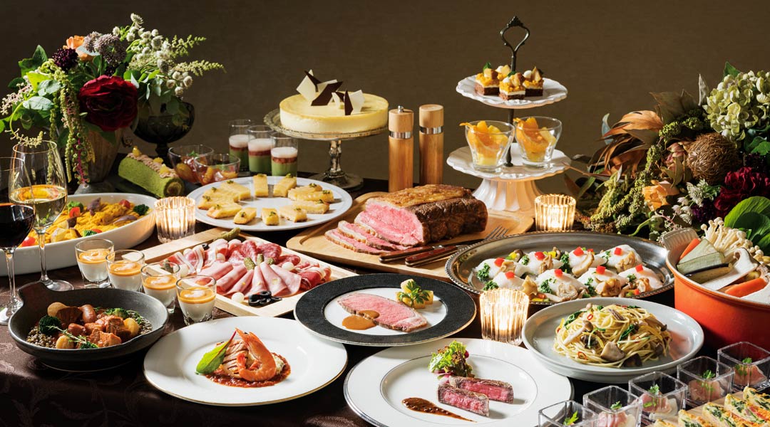 【大阪ホテルのランチブッフェ9選】伝統のローストビーフからクリエイティブなアジア料理まで。冬の魅力的な食材を好きなだけ