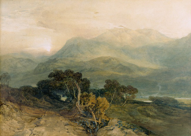 イギリス風景画の巨匠　ターナー　風景の詩　スノードン