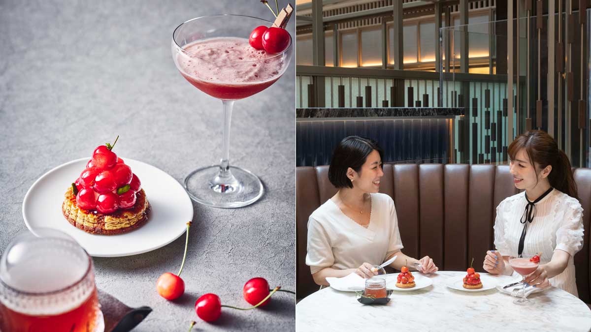 【実食レポート】ストリングスホテル東京インターコンチネンタルが贈る、宝石のように美しいさくらんぼスイーツ＆カクテル