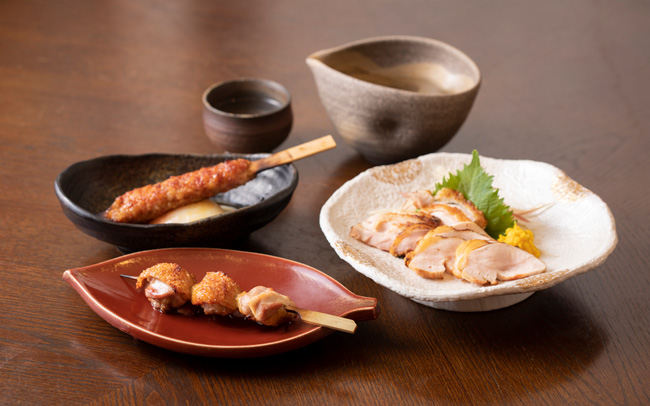 オズモール、秋田県、手打ち蕎麦と比内地鶏 いな穂