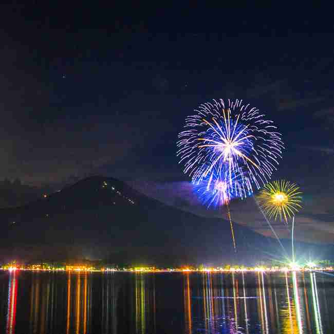 第90回記念　山中湖「報湖祭」花火大会