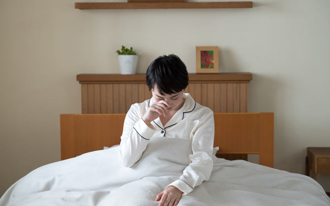 更年期に見られる異常な眠気の原因や解消法