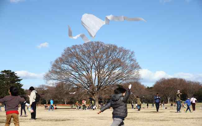 昭和記念公園の昔懐かしのお正月イベント